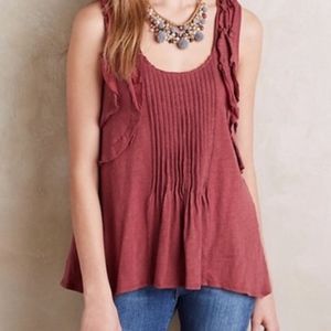 Deletta Maroon Tank